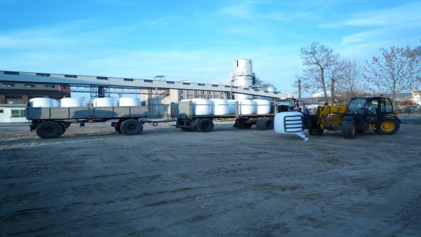 Bale sugar beet pulp