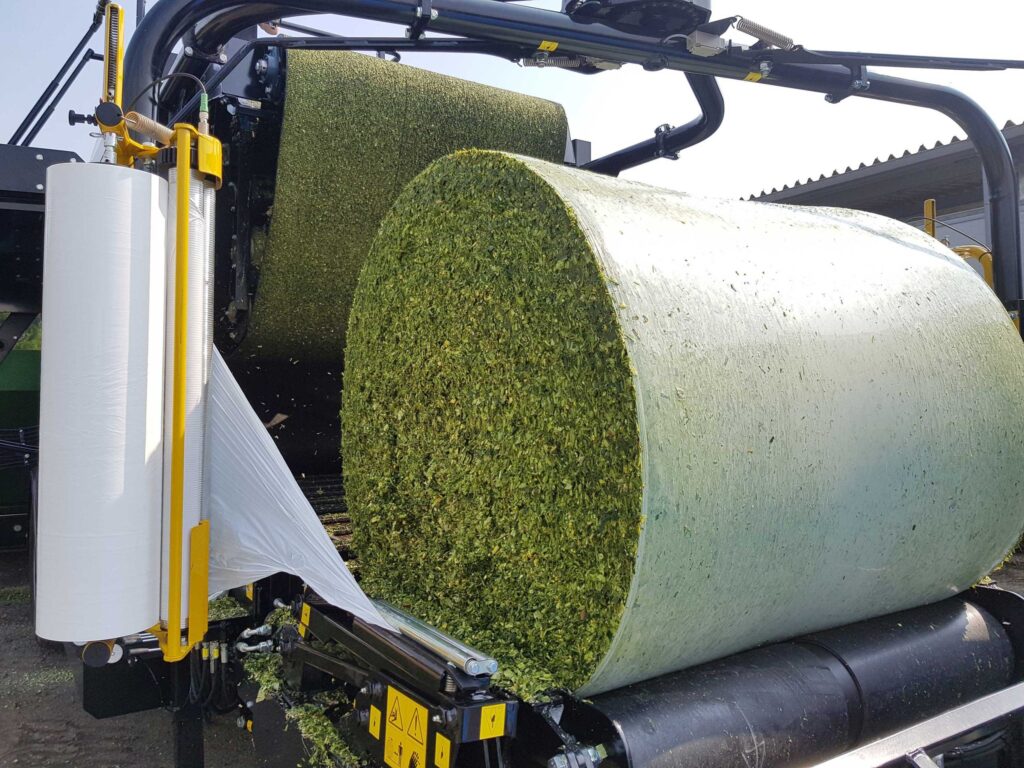 Maize/ corn silage baling