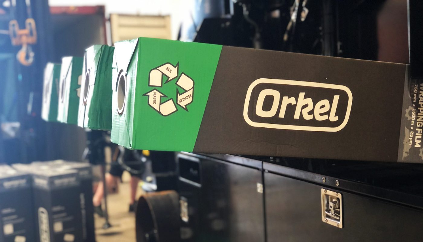 Orkel wrap recycled