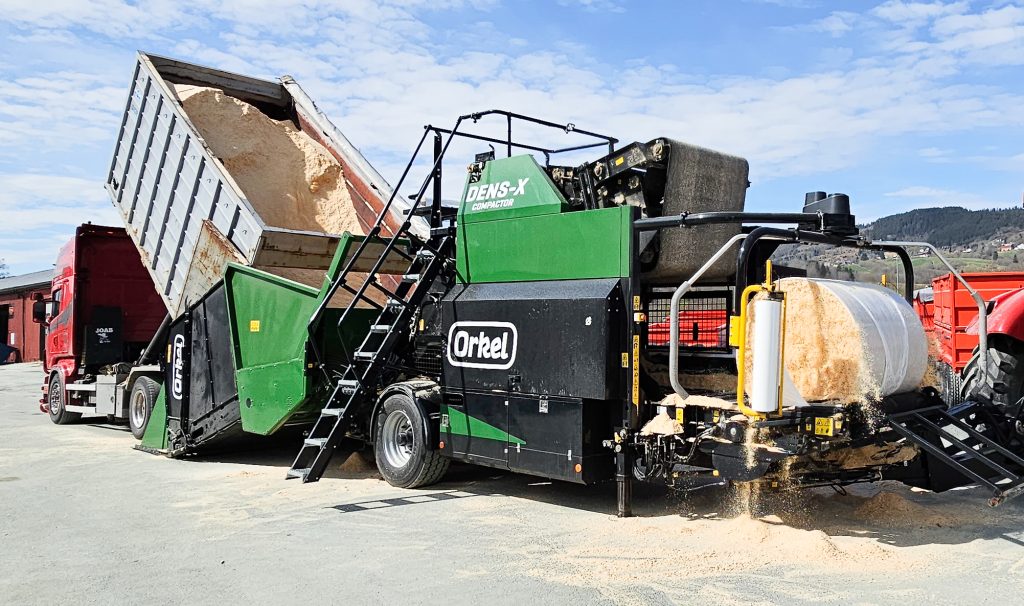 Maximizing the value of wood shavings with Orkel Compactors