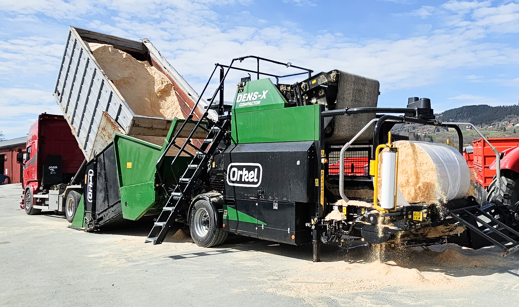 Maximizing the value of wood shavings with Orkel Compactors